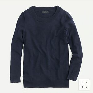 3 For $12! J. Crew Merino Wool Tippi Navy Sweater